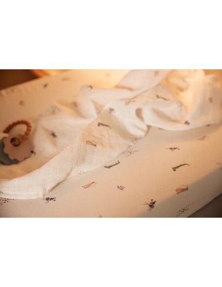 SWADDLE MUSLIN 115X115 CM JUNGLE JAMBO