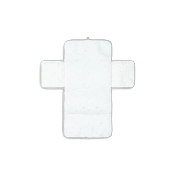 CAMBIADOR DE MUSELINA VERDE OLIVO