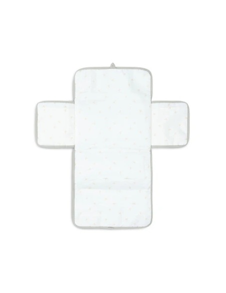 CAMBIADOR DE MUSELINA VERDE OLIVO