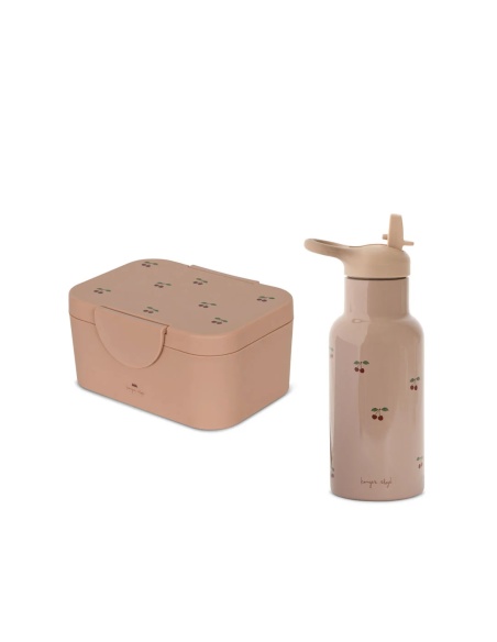 LUNCH BOX SET CHERRY BLUSH KONGES SLOJD