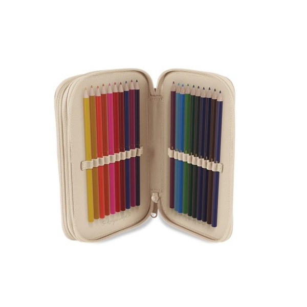 CLOVER PENCIL CASE GREEN KONGES SLOJD