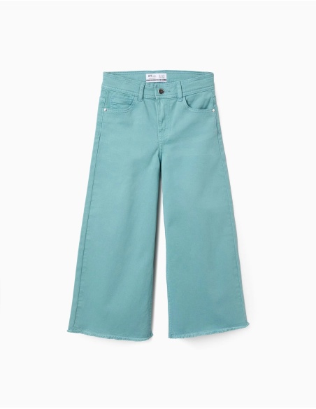PANTALÓN WIDE LEG VERDE AGUA