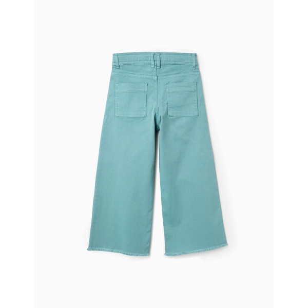 PANTALÓN WIDE LEG VERDE AGUA