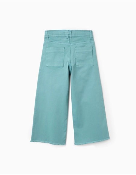 PANTALÓN WIDE LEG VERDE AGUA