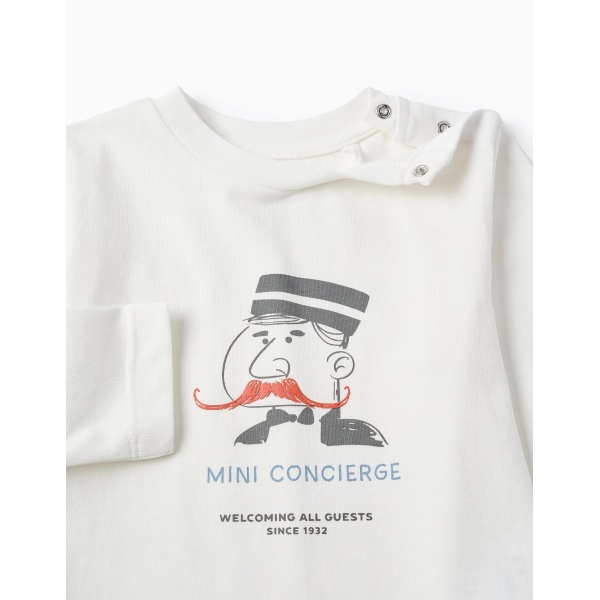 CAMISETA MANGA LARGA BLANCA