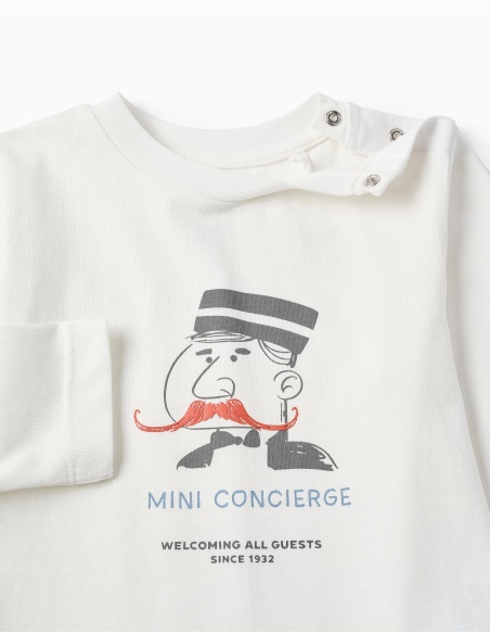 CAMISETA MANGA LARGA BLANCA