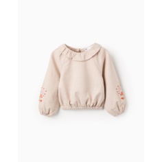 BLUSA SARGA FLORES BEIGE