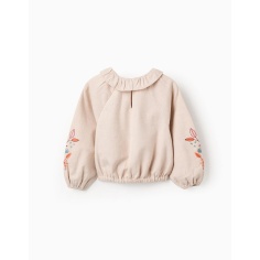 BLUSA SARGA FLORES BEIGE 2