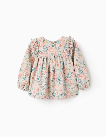 TÚNICA DE SARGA FLORAL