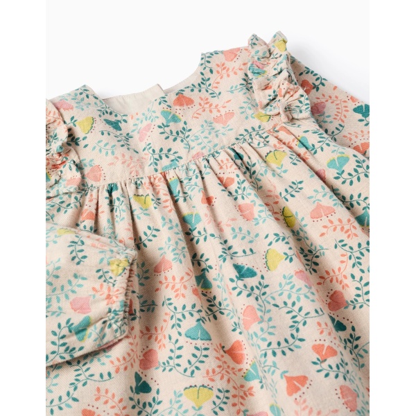 TÚNICA DE SARGA FLORAL