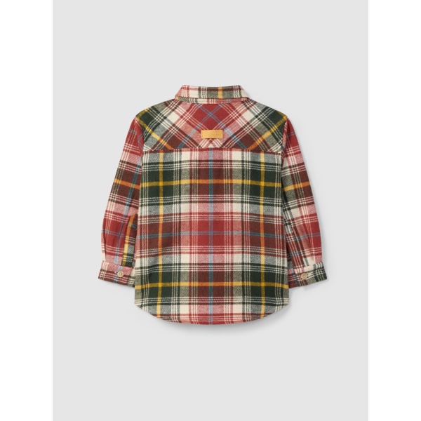 CAMISA CUADROS LARANJINHA