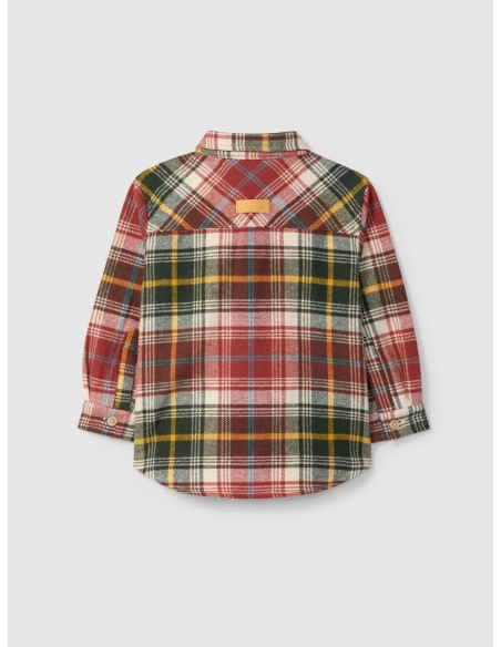 CAMISA CUADROS LARANJINHA