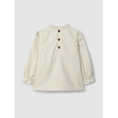 BLUSA CON SMOCKS LARANJINHA 2