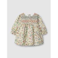 VESTIDO FLORES LARANJINHA