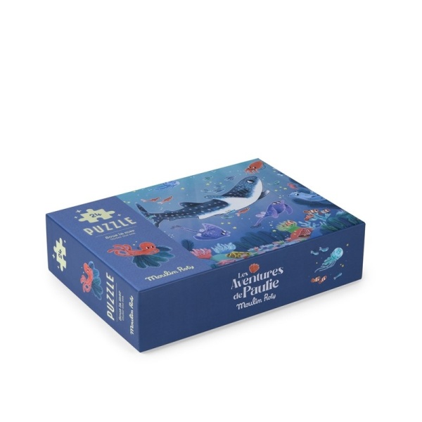 PUZZLE FOSFORECENTE BAJO EL MAR