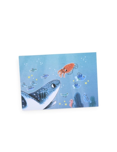 PUZZLE FOSFORECENTE BAJO EL MAR