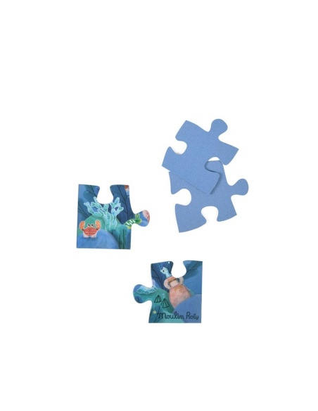 PUZZLE FOSFORECENTE BAJO EL MAR