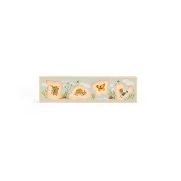 PUZZLE ENCAJABLE 4 ANIMALES