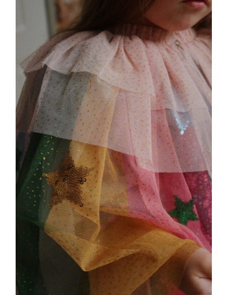 GLITTER RAINBOW COSTUME KONDES SLOJD