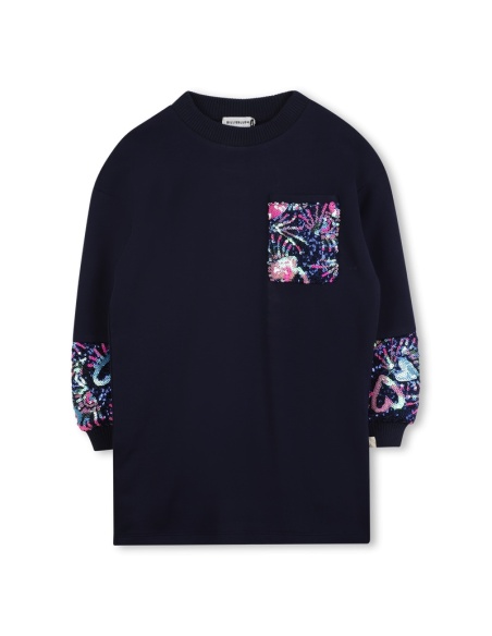 VESTIDO CON MANGAS GLOBO