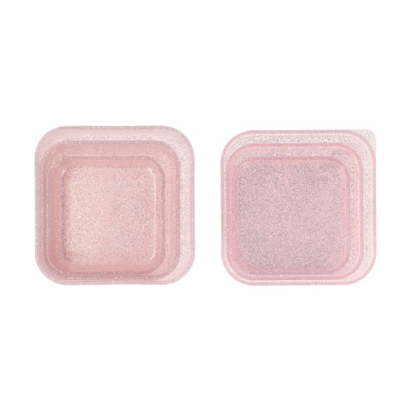 3 CAJAS ALMUERZO GLITTER