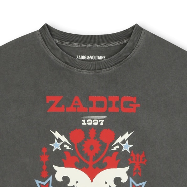 CAMISETA OVERSIDEZ ZADIG VOLTAIRE