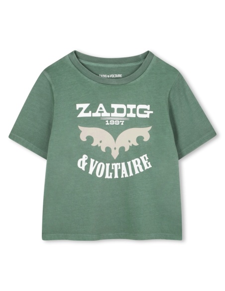 CAMISETA VERDE ZADIG VOLTAIRE