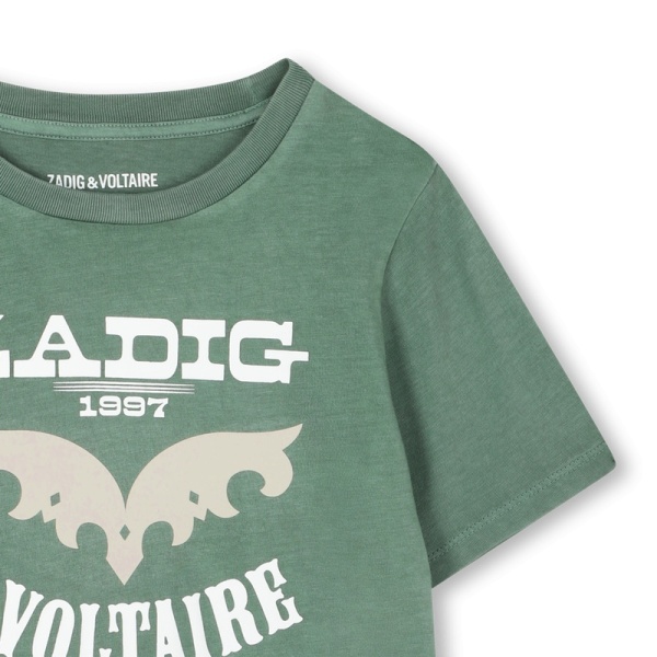 CAMISETA VERDE ZADIG VOLTAIRE