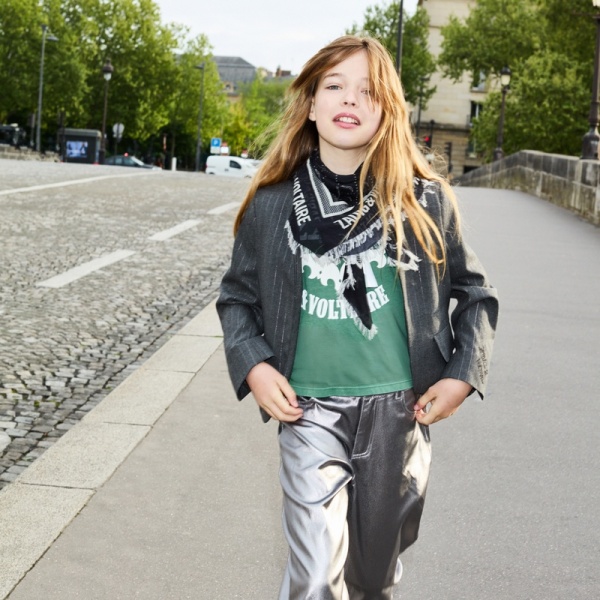 CAMISETA VERDE ZADIG VOLTAIRE