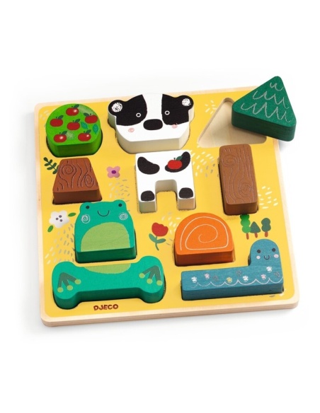 ENCAJABLE PUZZ AND MATCH HAPPY