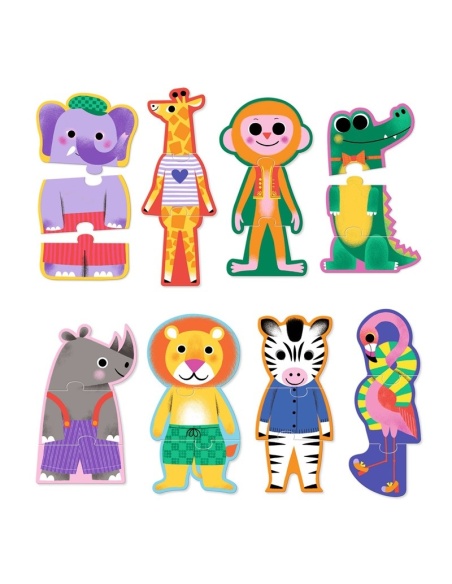 EDUCATIVO PUZZLE DUO TRIO SAVANA