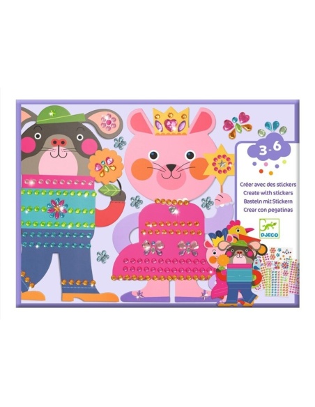 CREAR CON PEGATINAS RESPLANDECIENTES