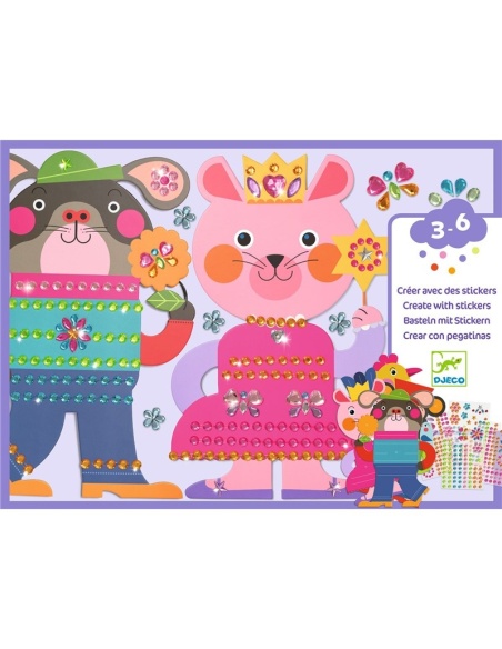 CREAR CON PEGATINAS RESPLANDECIENTES