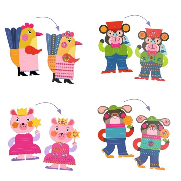 CREAR CON PEGATINAS RESPLANDECIENTES