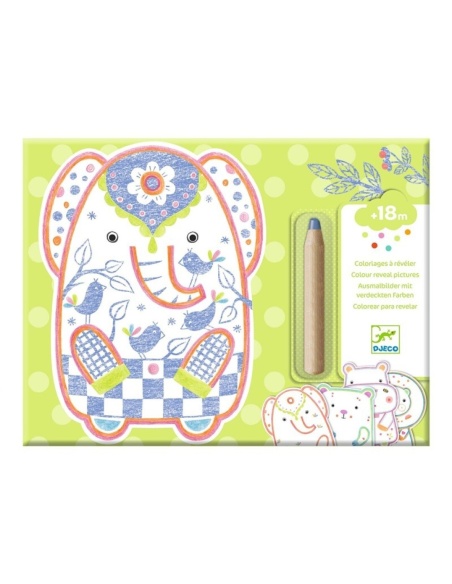 COLOREAR ANIMALES SALVAJES