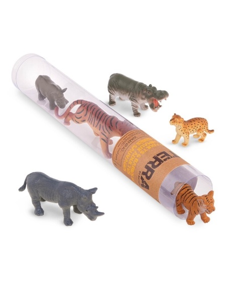 TERRA TUBO 6 ANIMALES SALVAJES