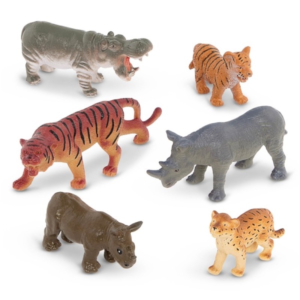 TERRA TUBO 6 ANIMALES SALVAJES