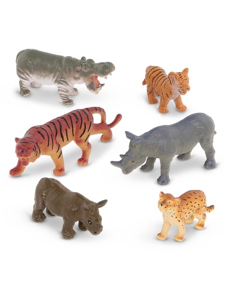 TERRA TUBO 6 ANIMALES SALVAJES