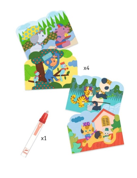 COLOREA MÁGICO ESCONDIDO AFUERA