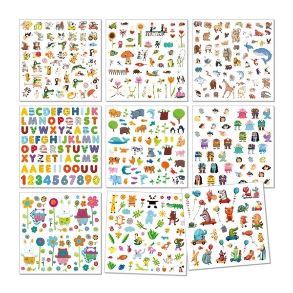 1000 STICKERS FOR LITTLE ONES