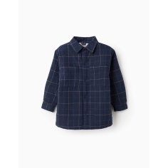 CHAQUETA FRANELA NAVY