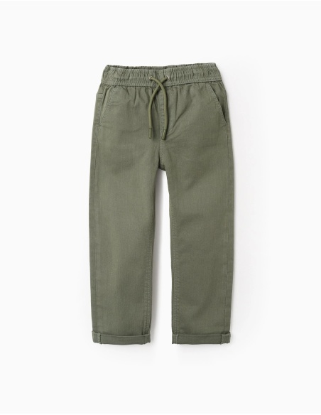 PANTALÓN SLIM VERDE