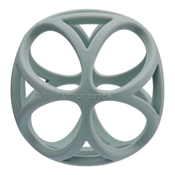 PELOTA SENSORIAL SILICONA AZUL