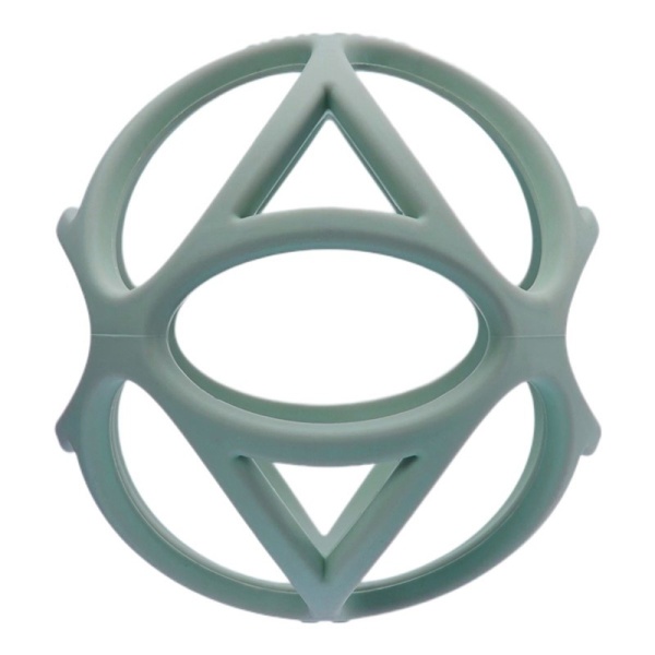 PELOTA SENSORIAL SILICONA AZUL