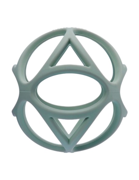 PELOTA SENSORIAL SILICONA AZUL