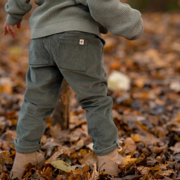 PANTALÓN VERDE OSCURO