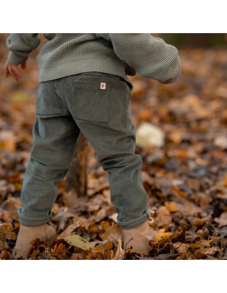 PANTALÓN VERDE OSCURO