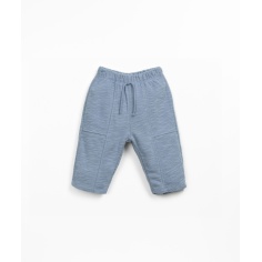 PANTALONES DE PUNTO PLAY UP AZUL