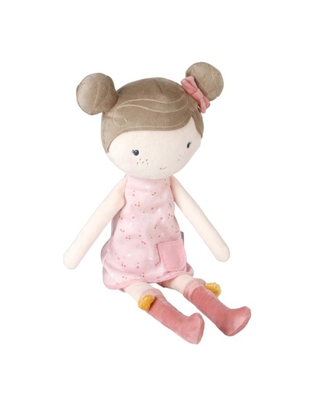 ROSA MUÑECA BLANDITA GRANDE