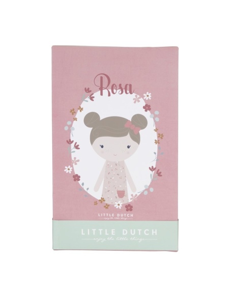 ROSA MUÑECA BLANDITA GRANDE